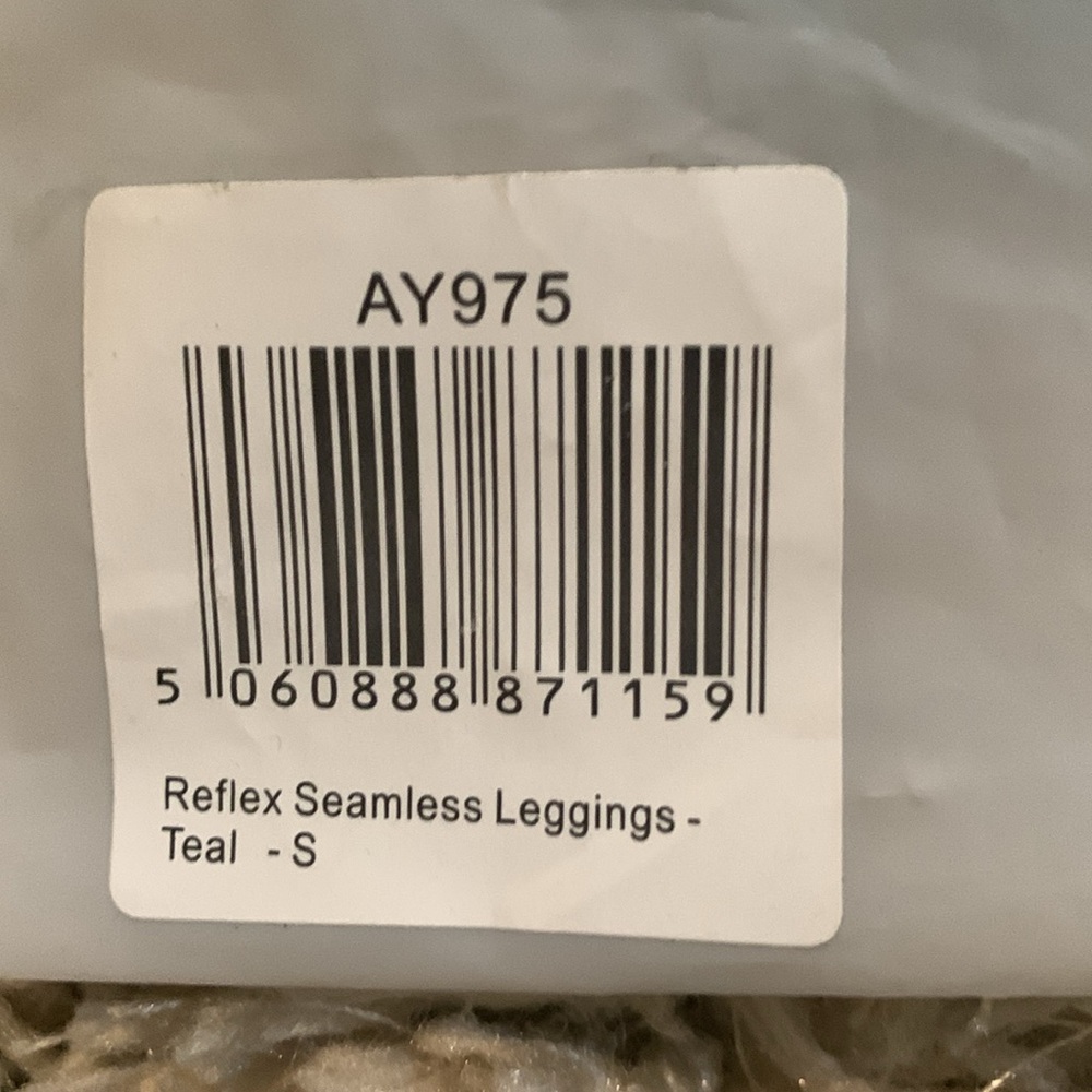 AYBL Reflex Seamless Leggings- Teal - Picture 7 of 7